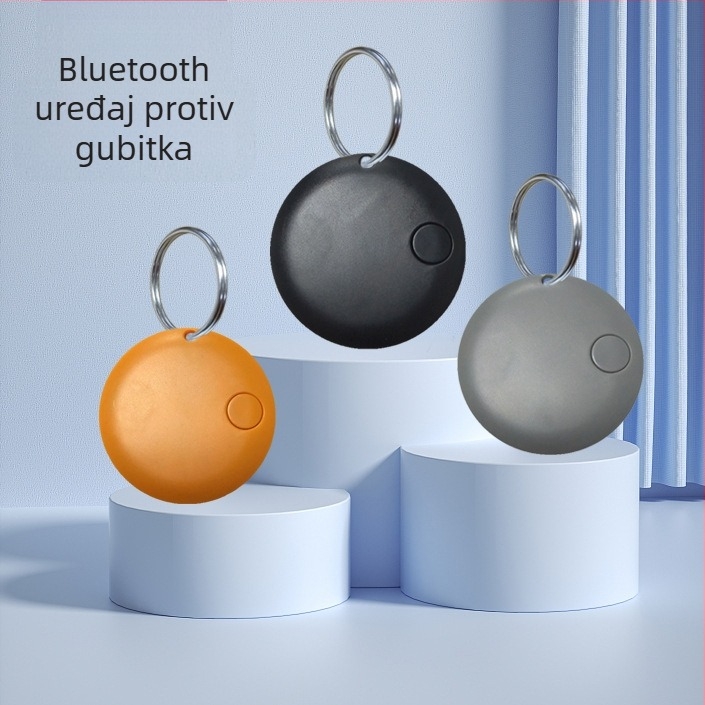 Okružni Bluetooth uređaj protiv gubitka s dvosmjernim praćenjem i alarmom; baterija 210 mAh; domet do 20 m; kompatibilan s Androidom i iOS-om; ABS kućište; dvosmjerno traženje