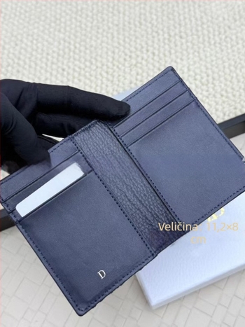Platnene novčanik za kovance i držač kartica, unisex, urbani minimalizam, podstava od telećeg kože, jednobojni uzorak