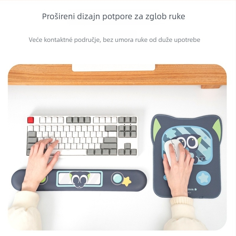 Podloga za miš, anime stil, stolna podloga, tkanina