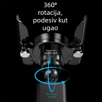 Automobilski držač za telefon s gravitacijskim mehanizmom, plastika, Gravity Support model, COOBOWE, univerzalna kompatibilnost