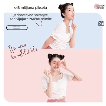 Digitalni fotoaparat s dvostrukom kamerom, autofokus, 3-inčni LCD zaslon, pohrana na TF kartici, snimanje videa