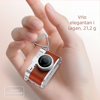 S-160 mini digitalni fotoaparat za privjesak, 1 MP senzor, 1,47" LCD, podržava TF karticu, snima video i fotografije