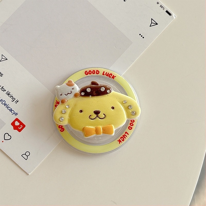 Stolni držač za mobitel, plastično kućište, crtani stil, neutralna marka