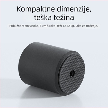 Svak koštanja za prečku i vrećice s pijeskom – Metal, otprilike 1500 g, Zhijie (digital)