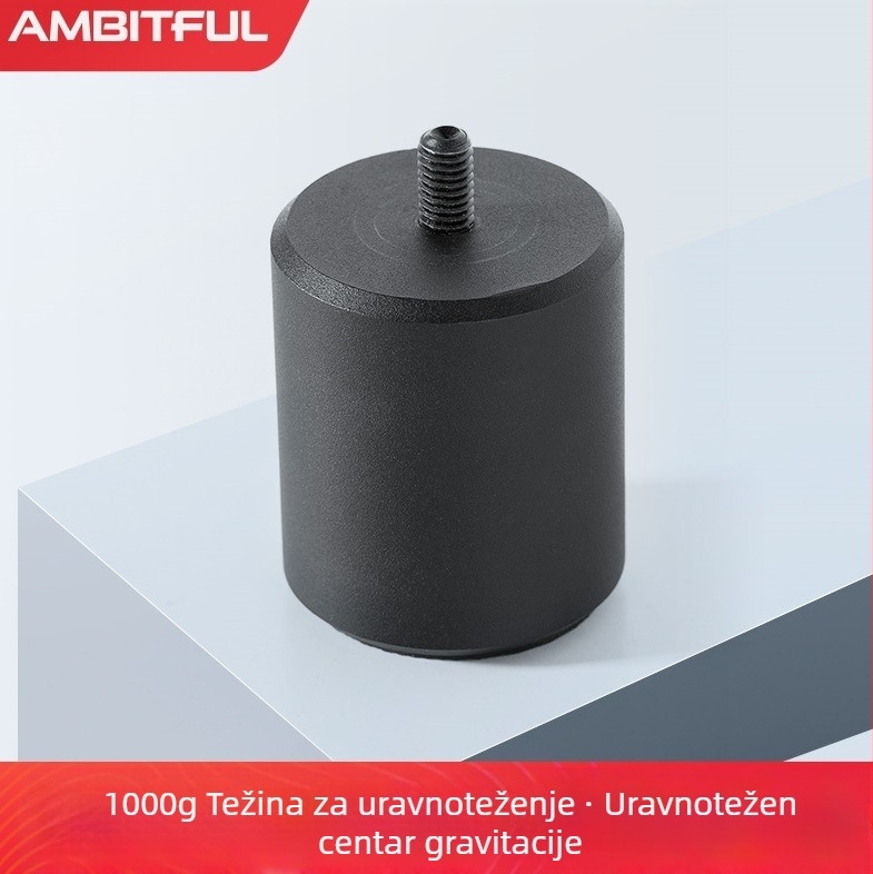 Svak koštanja za prečku i vrećice s pijeskom – Metal, otprilike 1500 g, Zhijie (digital)