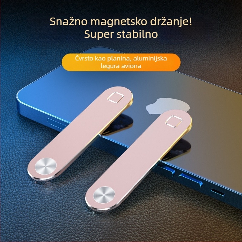 Lazy stand za Mac i prijenosna računala, magnetska bočna podrška, prijenosni nosač od aluminijske legure za telefon i računalo