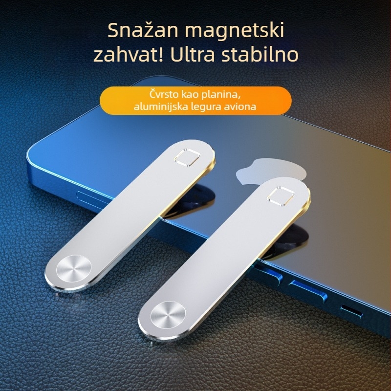 Lazy stand za Mac i prijenosna računala, magnetska bočna podrška, prijenosni nosač od aluminijske legure za telefon i računalo