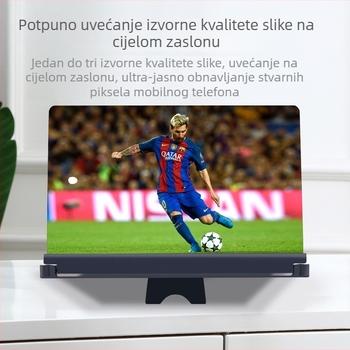 HD povećalo zaslona za telefon, dvostruka orijentacija, zaštita očiju