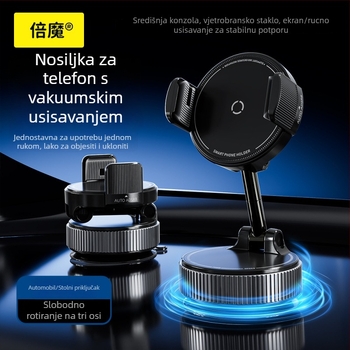 Držač za telefon u automobilu od ABS, univerzalna kompatibilnost, funkcija protiv podrhtavanja, 3C certificiran