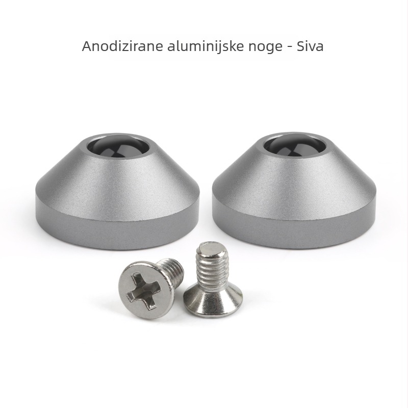 Anodizirani aluminijski okvir podrške za mehaničku tipkovnicu s metalnim podnožjem za stopalo