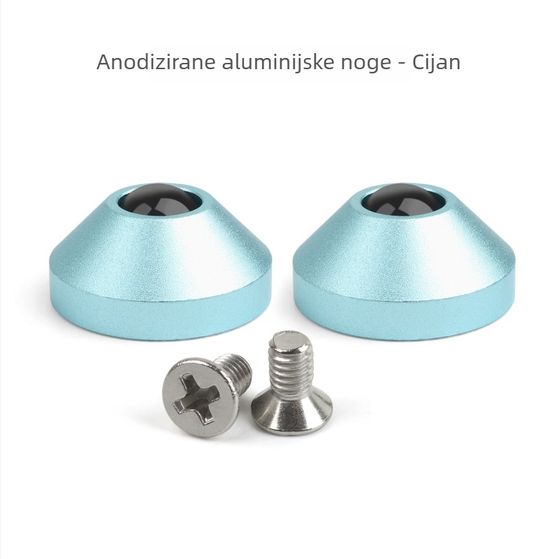 Anodizirani aluminijski okvir podrške za mehaničku tipkovnicu s metalnim podnožjem za stopalo