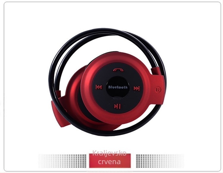 Bežične Bluetooth slušalice za glavu, sklopne, stereo, doseg 10 m, Bluetooth 4.0, trajanje baterije 0–4 h
