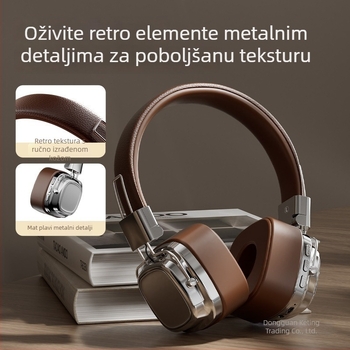 Slušalice - Bežične Bluetooth 1.1, sportski silikonski dizajn na glavi, Huawei čip, vodootporne, trajanje baterije 0–4 h