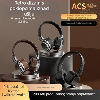 Slušalice - Bežične Bluetooth 1.1, sportski silikonski dizajn na glavi, Huawei čip, vodootporne, trajanje baterije 0–4 h