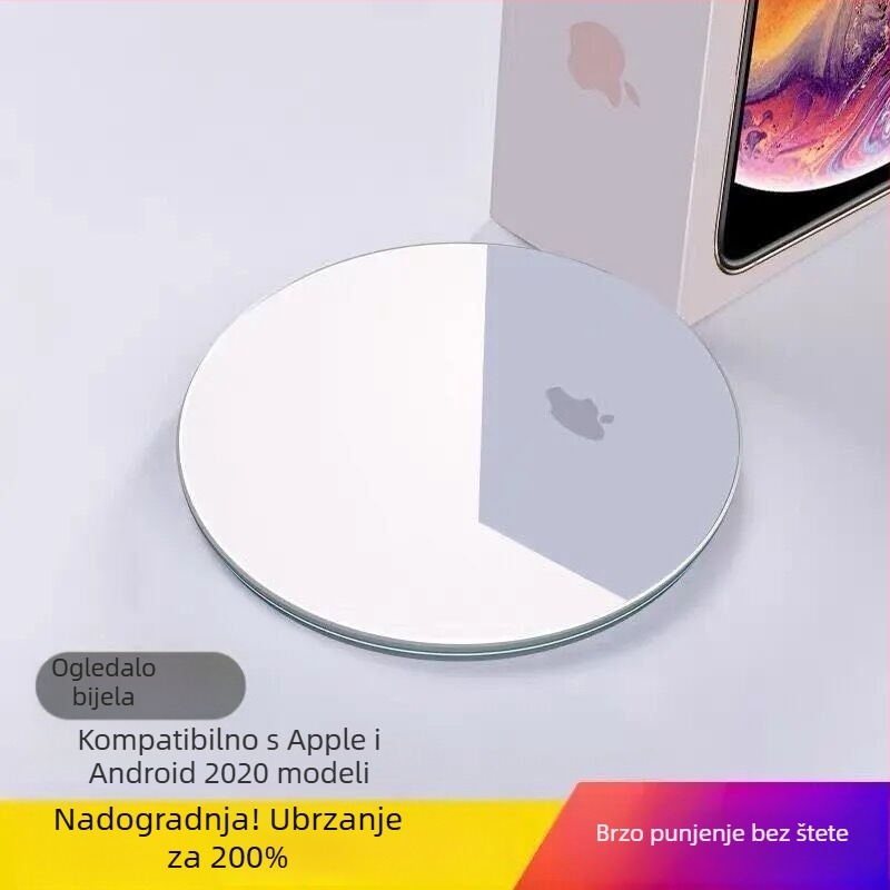 50W Qi bežični punjač brzog punjenja, kompatibilan s Apple, Samsung, Huawei, Xiaomi, OPPO
