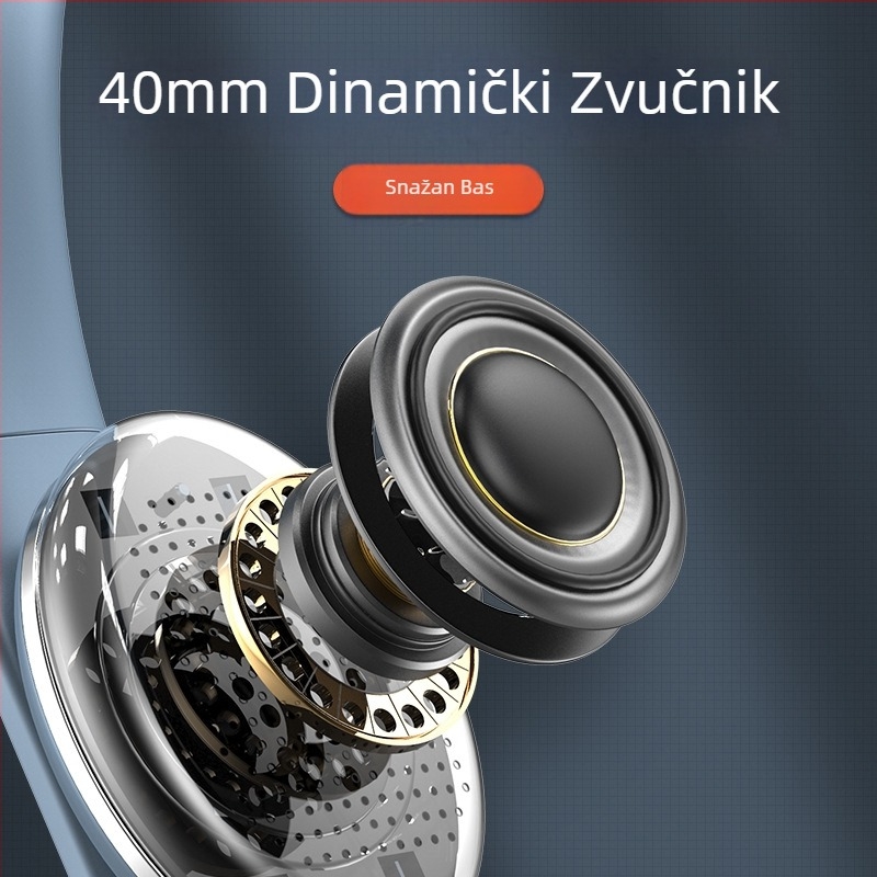A50-BT Retro Bluetooth slušalice, bežični stereo, Bluetooth 5.0, trajanje baterije 4–8 sati, domet 10 m