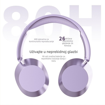 Bluetooth slušalica na glavi CA-056, sportski dizajn, Bluetooth 5.3, doseg 10 m, trajanje baterije >8 h, stereo zvuk