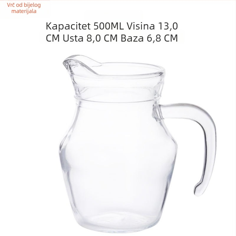 Rz stakleni vinski dekantor, moderan jednostavan dizajn, premium kvaliteta, težina 300 g