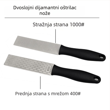 Dvostranični dijamantni oštrica za nože – kućna upotreba, višefunkcionalni
