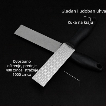 Dvostranični dijamantni oštrica za nože – kućna upotreba, višefunkcionalni