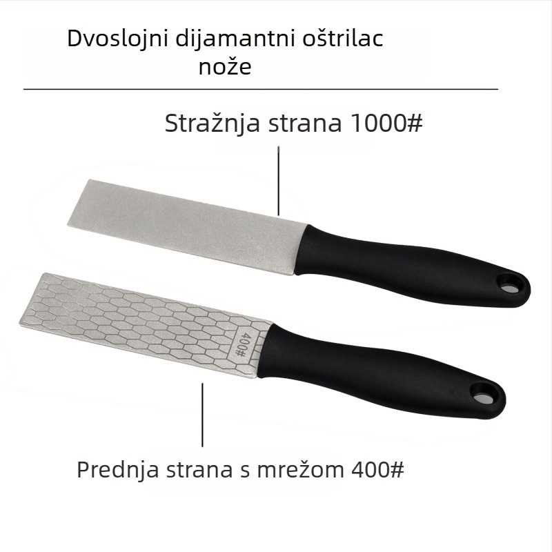 Dvostranični dijamantni oštrica za nože – kućna upotreba, višefunkcionalni