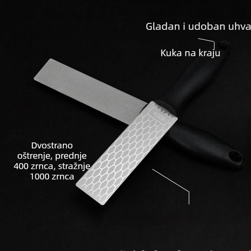 Dvostranični dijamantni oštrica za nože – kućna upotreba, višefunkcionalni