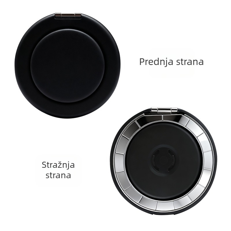 Dvojnitni magnetski držač za telefon s prstenom i zračnom jastučicom, MagSafe kompatibilno