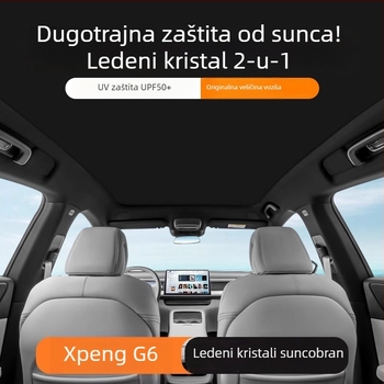 Mrežasta sjenilna zavjesa za Xiaopeng G6/G9, krovni dio