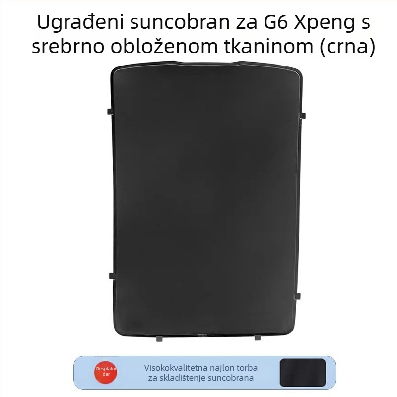 Mrežasta sjenilna zavjesa za Xiaopeng G6/G9, krovni dio