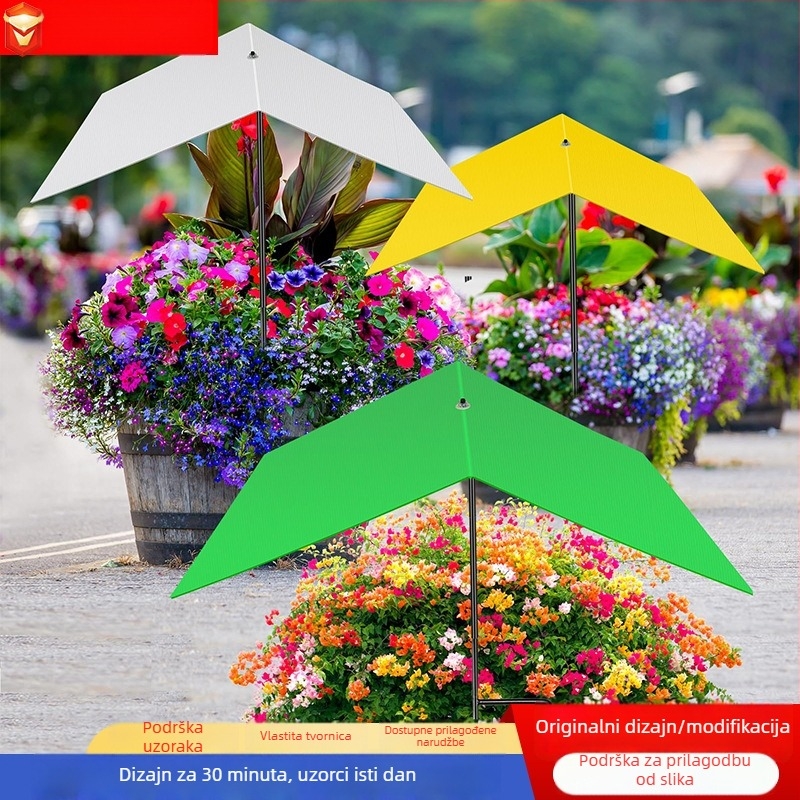 Vanjski parasol za biljke — sjenilo za biljke u loncima, PP šuplja ploča (PP hollow board) Ocean