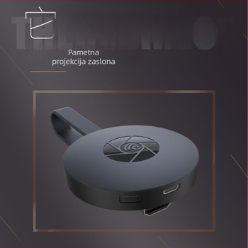 Bežični HDMI dongle za zrcaljenje zaslona G2 – izlaz 1080p, CPU am8268, 128MB RAM, lokalno skladište 128, Linux-based