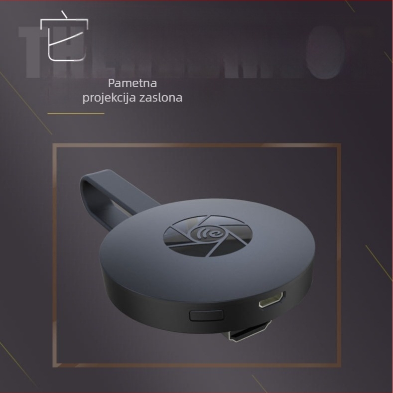 Bežični HDMI dongle za zrcaljenje zaslona G2 – izlaz 1080p, CPU am8268, 128MB RAM, lokalno skladište 128, Linux-based