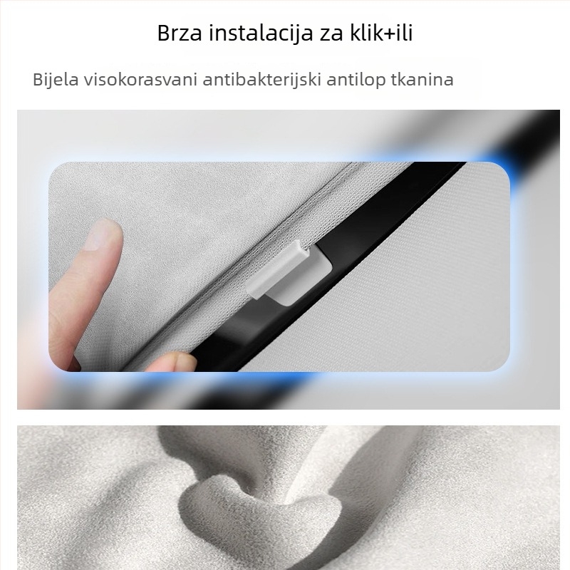 Zastita za sunroof Toyota Camry 9. generacije – platno, ugradnja klikom, dio krova, minimalistički stil, kompatibilno s Toyota
