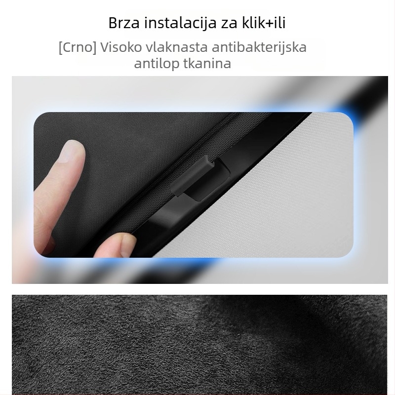 Zastita za sunroof Toyota Camry 9. generacije – platno, ugradnja klikom, dio krova, minimalistički stil, kompatibilno s Toyota