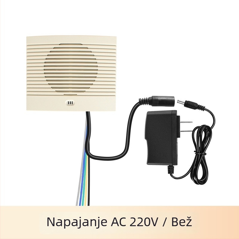 Višekanalni glasovni najavljivač za sustave kontrole pristupa, MP3 player s zvučnikom, model YX9075, DC6-30V, potrošnja 3W