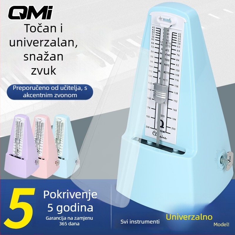 Mehanički metronom za klavir i ostale instrumente – univerzalni ritmički alat
