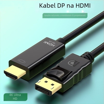 ABLEWE DP101 DP-to-HDMI adapter kabel, DP sučelje, duljina 1,8 m