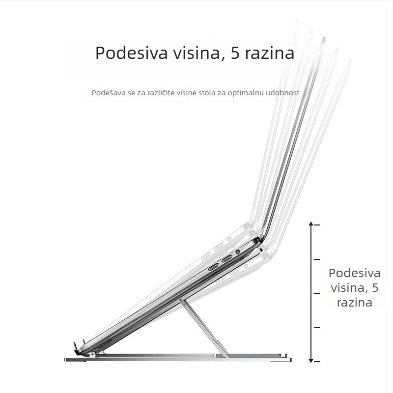Hlađenje za prijenosno računalo s vodnim hlađenjem, H1 poluvodički hladnjak, aluminij, 1 ventilator, kompatibilno s notebookom, ultrabookom, PlayBook i ostalima