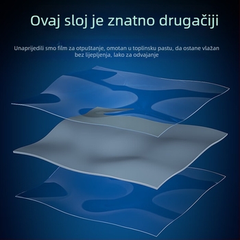 Llano D-9 pločica za hlađenje CPU-a s faznom promjenom za AMD – zračno hlađenje