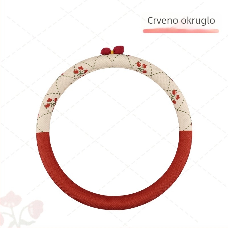 Navlaka volana Cow Mom Craft – univerzalna za sve sezone, ručno šivana, sintetičko vlakno, uzorak s printom