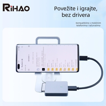 D10 Pro CFexpress čitač kartica s USB 3.1 Type-C, podrška CF/CFexpress, aluminijska legura, ugrađena instalacija, kompatibilan s Mac OS
