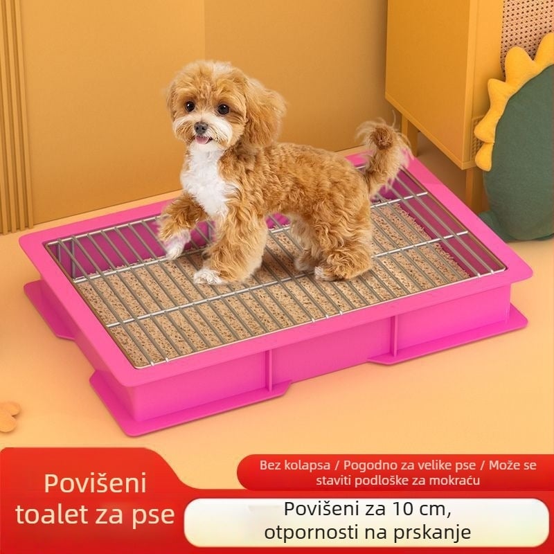 Toalet za pse malih pasmina – plastična konstrukcija, nije uvozena, bez privatne marke