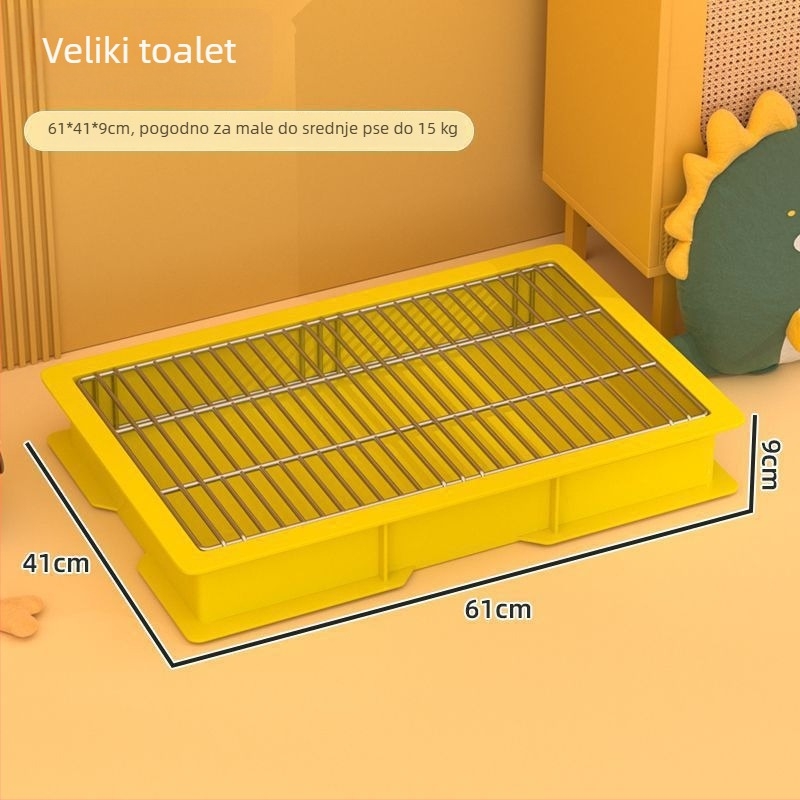 Toalet za pse malih pasmina – plastična konstrukcija, nije uvozena, bez privatne marke