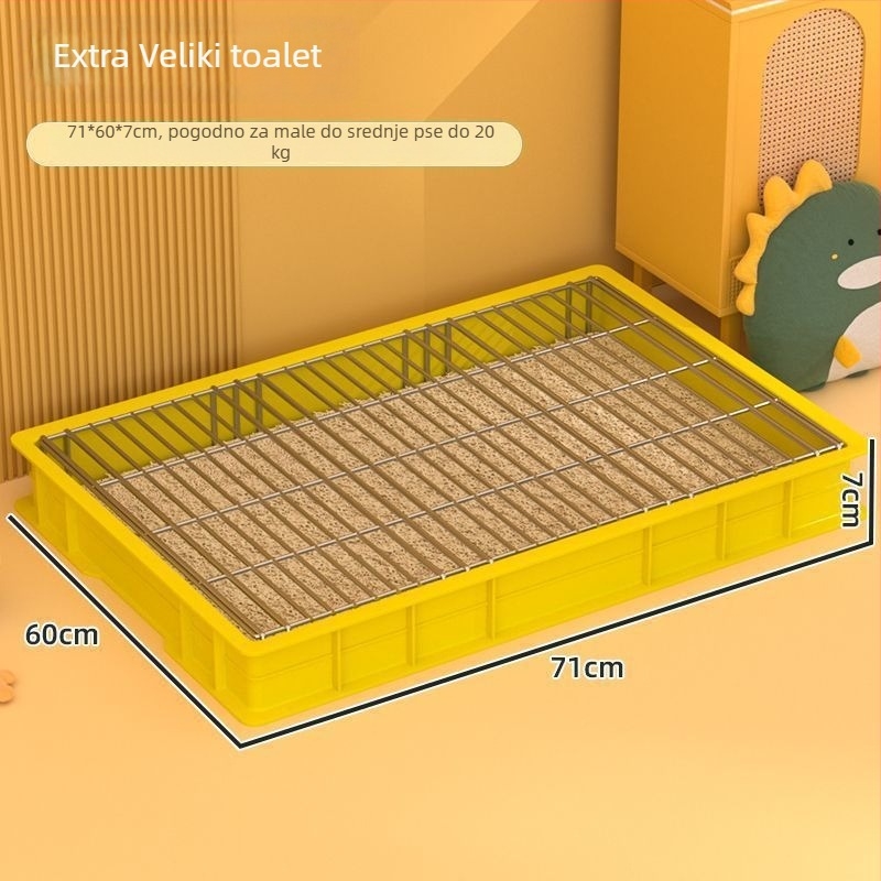 Toalet za pse malih pasmina – plastična konstrukcija, nije uvozena, bez privatne marke
