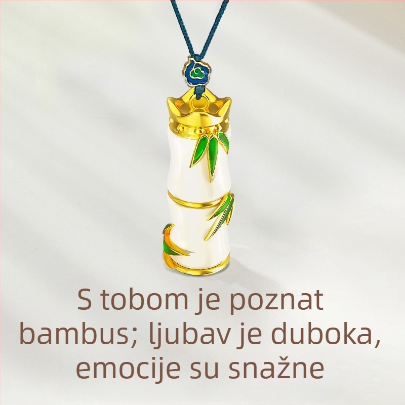 Teng Yun jade auto privjesak za unutarnje uređenje, svijetao luksuzni stil, ukras unutrašnjosti automobila