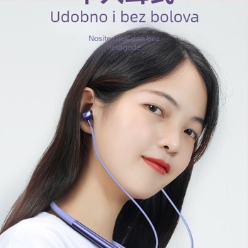 Sportske Bluetooth slušalice za vrat, stereo zvuk, vodootporne za svakodnevnu upotrebu, Bluetooth 1.1, plastično kućište, trajanje baterije 0–4 h