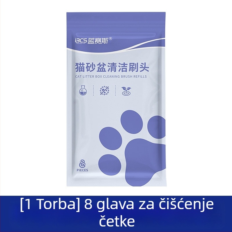 Zamjenska glava za jednokratnu WC četku — Blue Seth (Materijal: Plastika; Podrijetlo: Dalian, Liaoning; Stil: Moderan jednostavan)