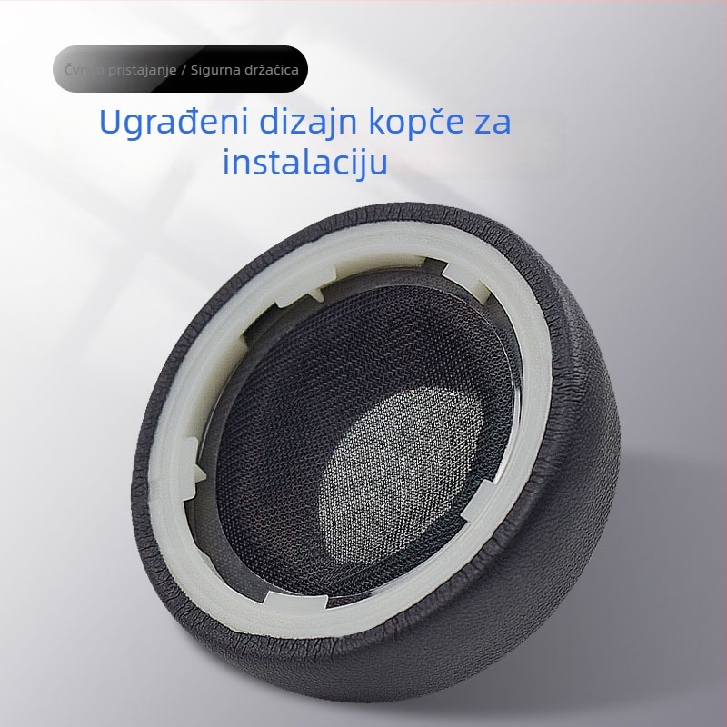Futrola za WH-H800 slušalice od umjetne kože, s finim teksturnim dizajnom kopče, okruglog oblika