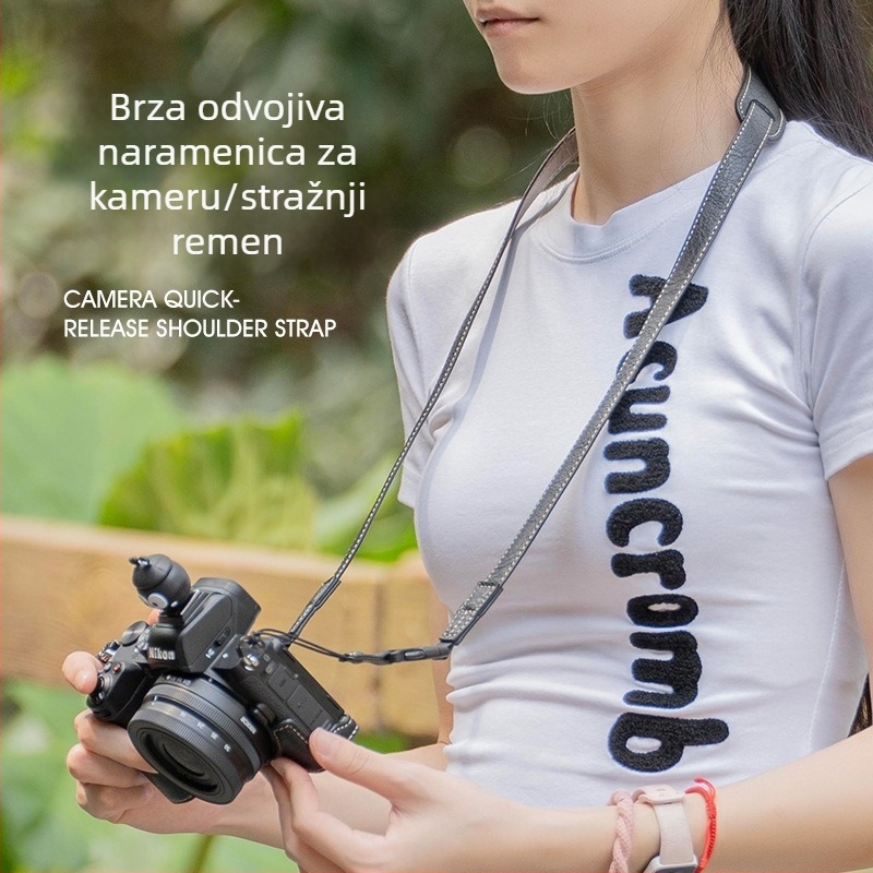 Remen za ramena za mirrorless kamere s brzim otpuštanjem | Model: Camera quick-release shoulder strap | Značka: Enjoy creating stars | Prilagođeni uzorak dostupan