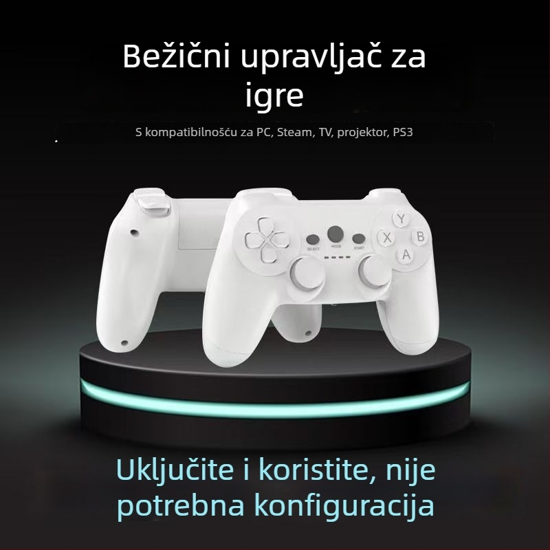 Bežični gamepad za PC i mobilne uređaje — USB-C sučelje, bežična veza, kompatibilan s TV konzolama